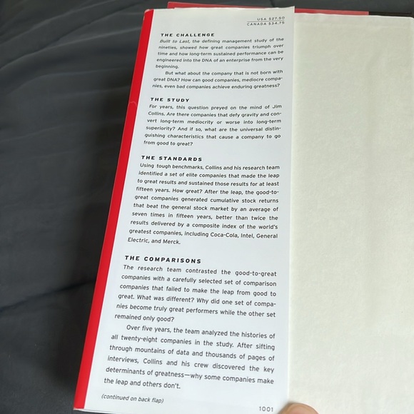 Good to Great by Jim Collins - Picture 3 of 4